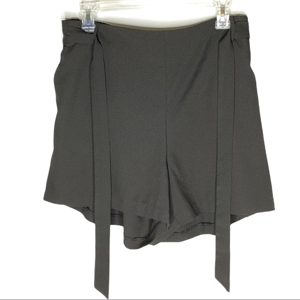 Attention black shorts with front tie size XXL 💚 SALE - Picture 2 of 10
